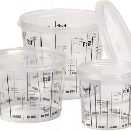 Nádoba PVC s odměrkou 1,400l 