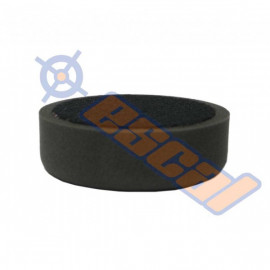 Kotouč leštící - suchý zip jemný černý 150mm