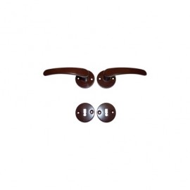 Klika MICHAELA rozeta klíčová Hnědá