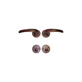 Klika MICHAELA rozeta WC Měděná