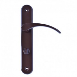 Klika VIOLA 72 WC Hnědá