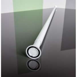 Tyč koupelnová 20mm (120-220cm) Bílá
