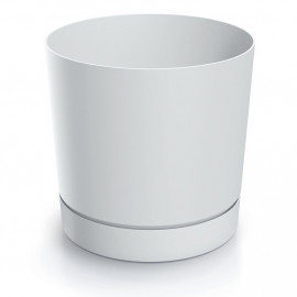 Květináč TUBO P bílý 17,8cm