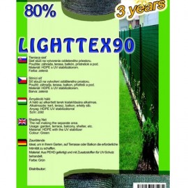 Síť stínící Lighttex 1x10m zelená