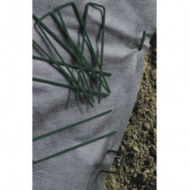 Tritools kovové úchytky zelené 17x2,5cm 10ks