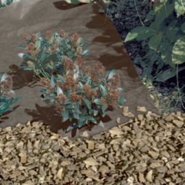 Netkaná textilie Geotex hnědá 80g/m2 1,6x250m