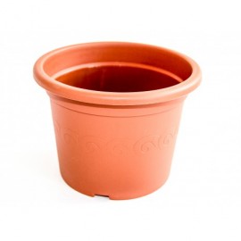 Květináč PLASTICA terakota 23x17cm