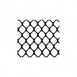 Pletivo drůbeží plastové černé 0,9x25m