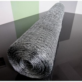 Pletivo kovové zaječí pozinkované 1x50m/25mm