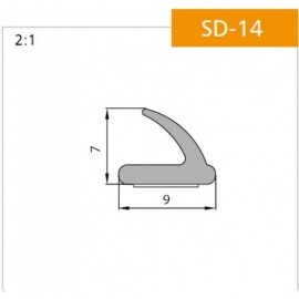 Tesnenie V-100m Bie/PL STOMIL